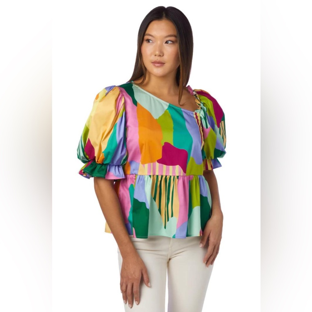 NWT - CROSBY by Mollie Burch - Rooney Top - Color Fields